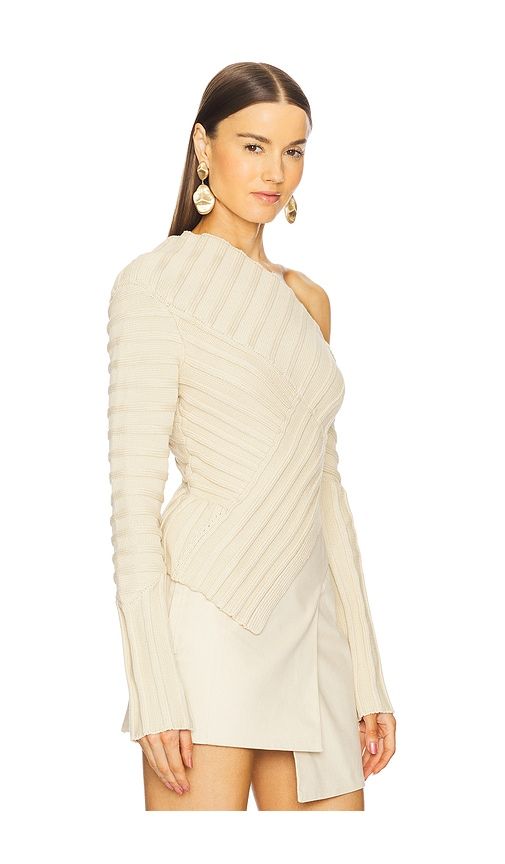 Jaidan Knit Top in Beige. - size S (also in XS) - Cult Gaia - Modalova