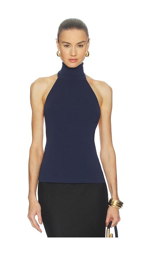Wake Top in Navy. - size L (also in S) - Cult Gaia - Modalova
