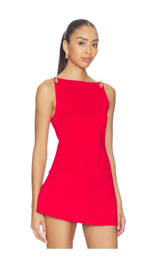 Georgette Top in Red. - size L (also in M, S, XL, XS) - Cult Gaia - Modalova