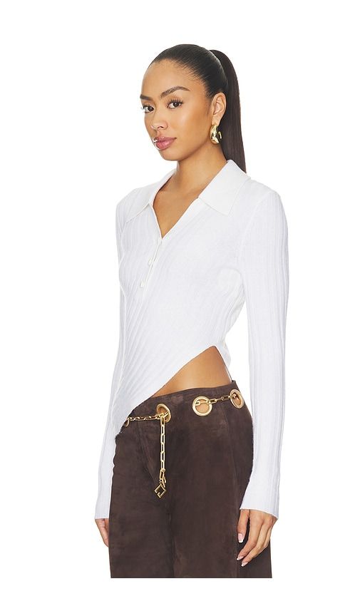 Mattea Top in White. - size XXS (also in XS, S, M, L, XL) - Cult Gaia - Modalova