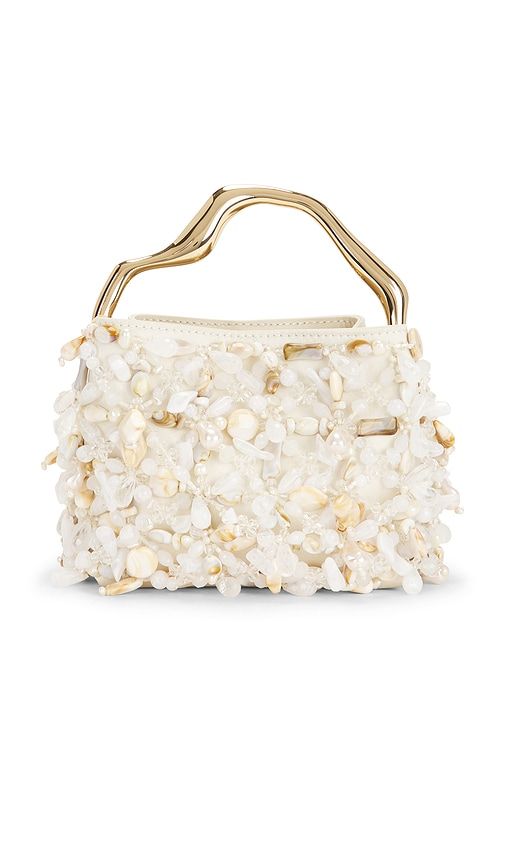 Solene Mini Top Handle Bag in White - Cult Gaia - Modalova
