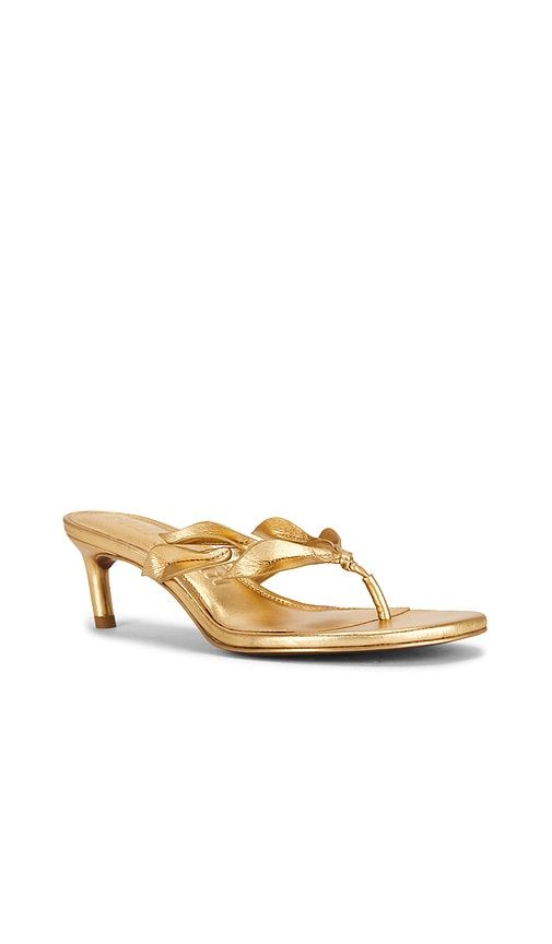 Andie Sandal in Metallic Gold. - size 38 (also in 39.5) - Cult Gaia - Modalova