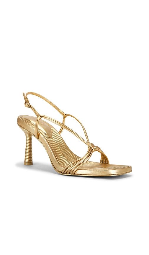 Remi Sandal in Metallic Gold. - size 38.5 (also in 39.5, 40, 40.5, 41) - Cult Gaia - Modalova