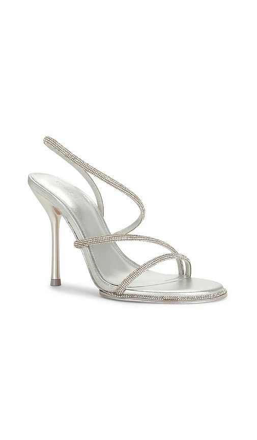 Candace Pave Sandal in Metallic Silver. - size 36.5 (also in 37, 37.5, 38, 38.5, 39.5) - Cult Gaia - Modalova