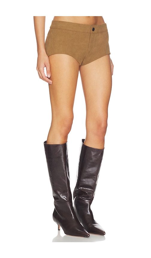 Mini Mini Short in Cognac. - size L (also in M, S, XL, XS, XXS) - CULTNAKED - Modalova