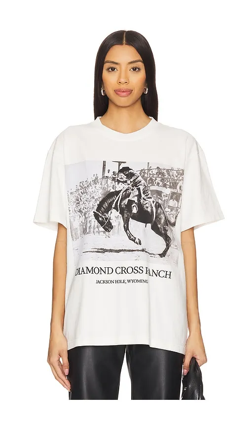 Walter Riding Tee in . - size L (also in M, S) - Diamond Cross Ranch - Modalova