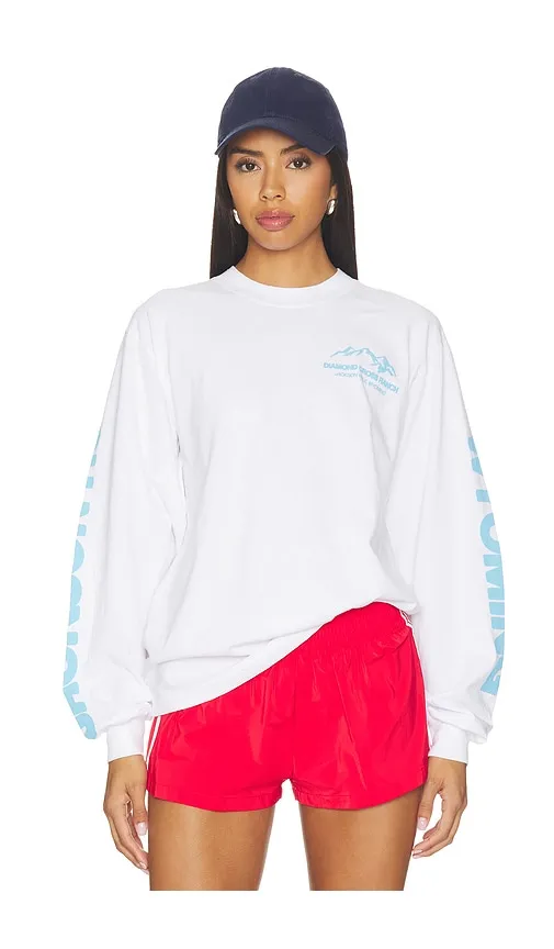 Trailblazer Long Sleeve Tee in . - size L (also in M, S, XL/1X) - Diamond Cross Ranch - Modalova