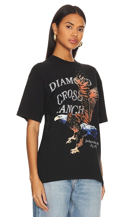 Wing Span T-shirt in . - size M (also in L, S) - Diamond Cross Ranch - Modalova