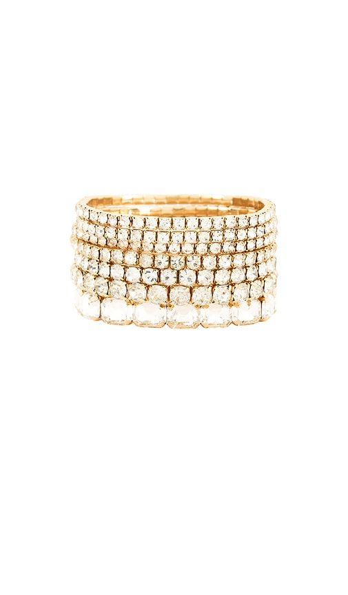 Valentina Bracelet Set in Metallic - DANNIJO - Modalova