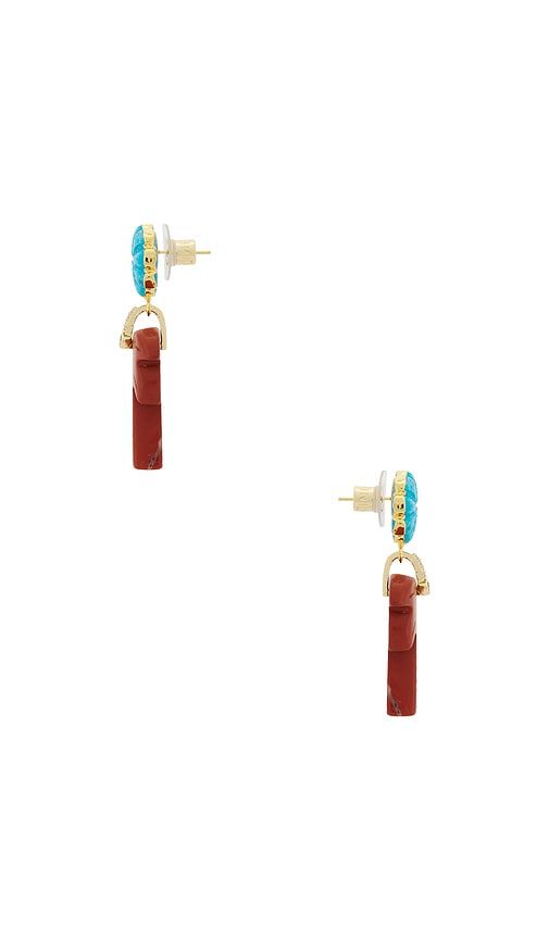 DANNIJO Romy Earrings in Red - DANNIJO - Modalova