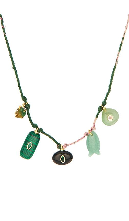 DANNIJO Abalone Necklace in Teal - DANNIJO - Modalova
