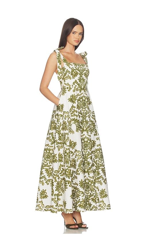 Mona Dress in Green. - size L (also in M, S) - DIARRABLU - Modalova