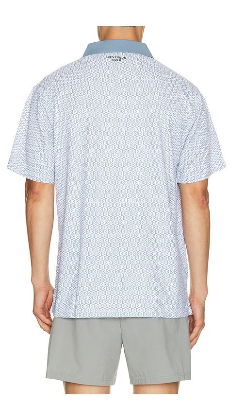 The Nomad Polo in Blue. - size L (also in M, XL/1X) - Devereux Golf - Modalova