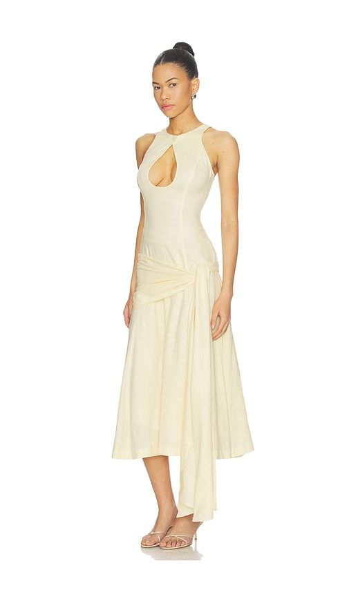 Victoire Dress in Yellow. - size M (also in S, XS, XXS) - GUIZIO - Modalova