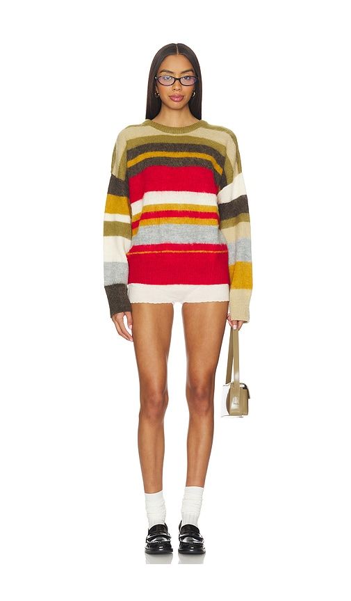 JUMPER OVERSIZED STRIPE in . Größe L. Also in M, S, XL, XS, XXL, XXS - GUIZIO - Modalova