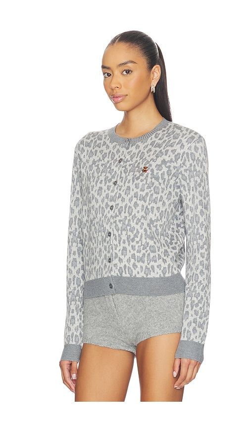June Relaxed Cardigan in Grey. - size L (also in S) - GUIZIO - Modalova