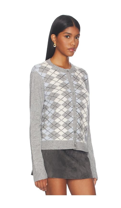 June Relaxed Cardigan in Grey. - size L (also in M, S, XL, XS, XXL) - GUIZIO - Modalova