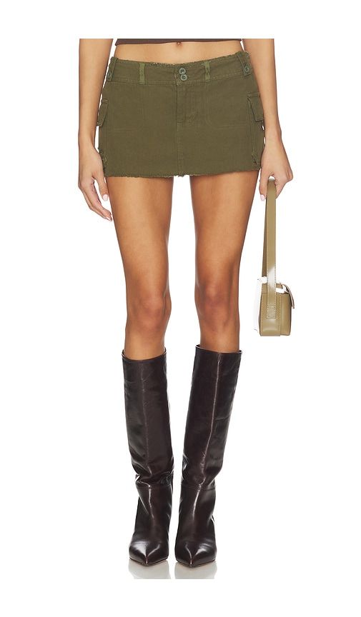 Cargo Mini Skirt in . - size L (also in XXS) - GUIZIO - Modalova