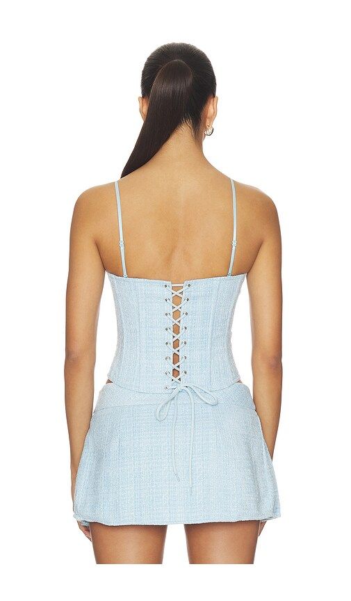 Genevieve Lace Trim Bustier in . Size M. Also in S, XS, XXS - GUIZIO - Modalova