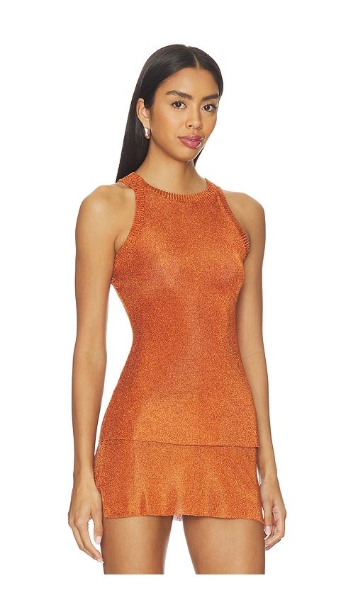 X REVOLVE Millie Top in Orange. - size L (also in M, S, XS, XXS) - GUIZIO - Modalova