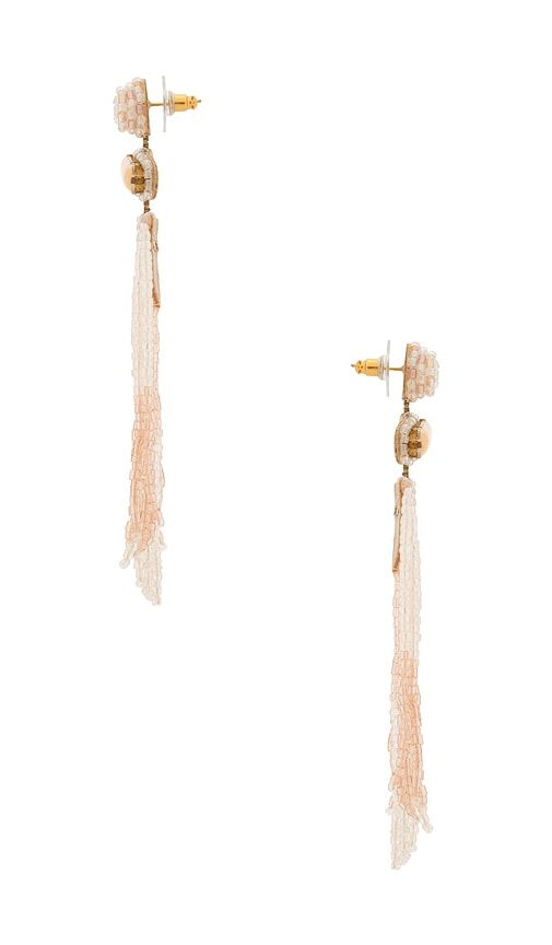 Jody Earrings in Pink - Deepa Gurnani - Modalova
