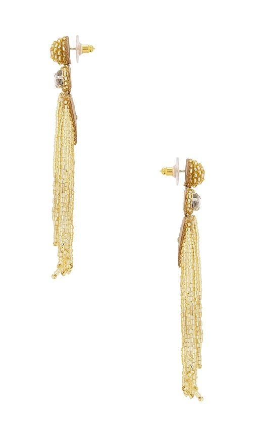 Jody Earrings in Metallic - Deepa Gurnani - Modalova