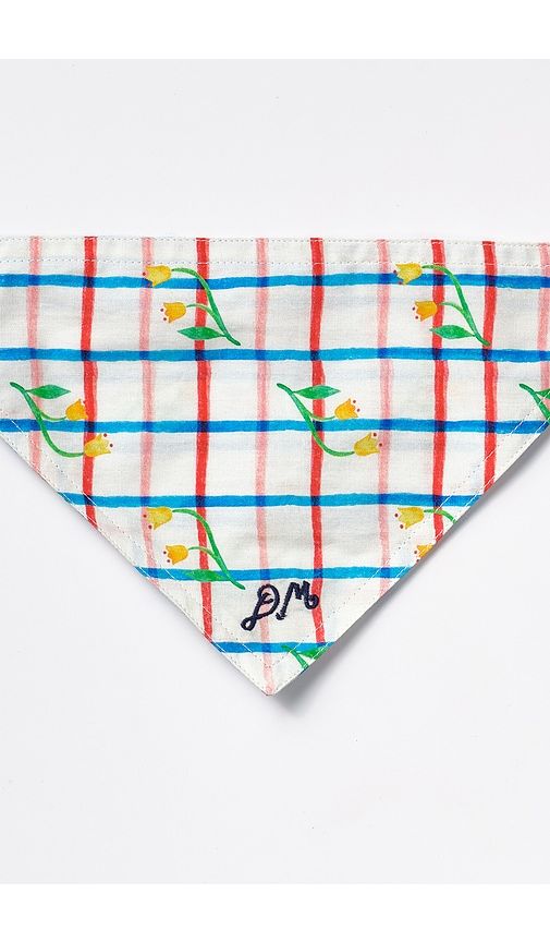 Pet Neckerchief in - Damson Madder - Modalova