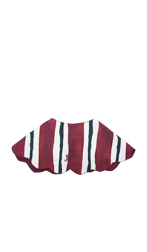 Novelty Wastage Collar in Burgundy - Damson Madder - Modalova