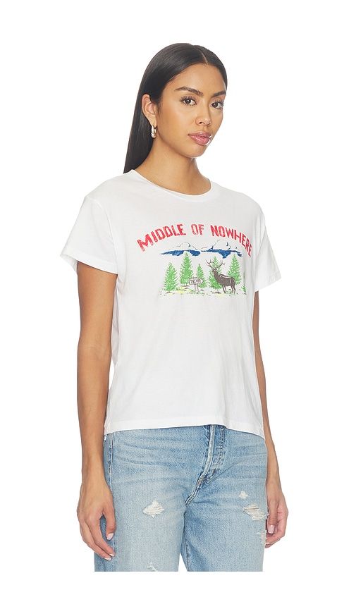 Middle Of Nowhere Solo Tee in White. - size L (also in M, S, XL, XS) - DAYDREAMER - Modalova