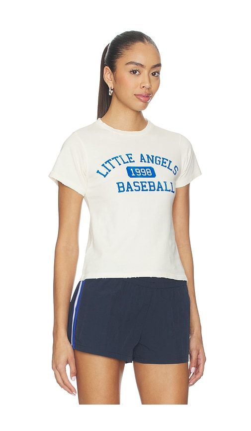 X REVOLVE Little Angels Baseball Vintage Tee in White. - size L (also in M, S, XL, XS) - DAYDREAMER - Modalova