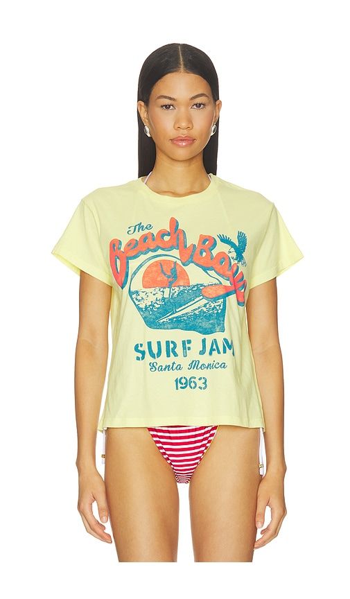 The Beach Boys Surf Jam Solo Tee in Yellow. - size M (also in XL) - DAYDREAMER - Modalova