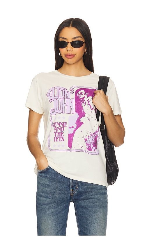 Elton John Bennie & The Jets Encore Tee in Cream. - size M (also in S, XS) - DAYDREAMER - Modalova