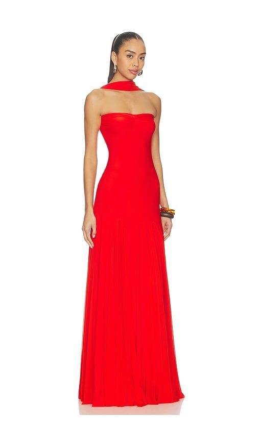 The Berta Dress in Red. - size M (also in S, XS) - Deme by Gabriella - Modalova