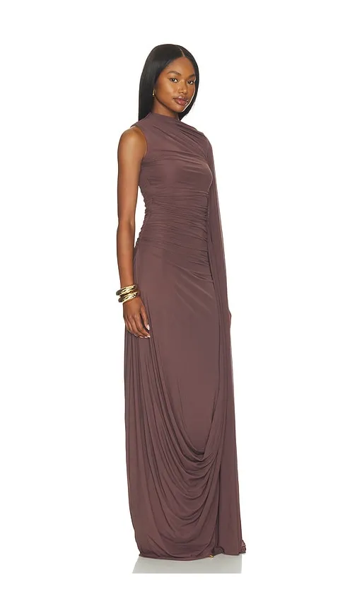 Maple Dress in Brown. - size L (also in M, S, XS) - Deme by Gabriella - Modalova