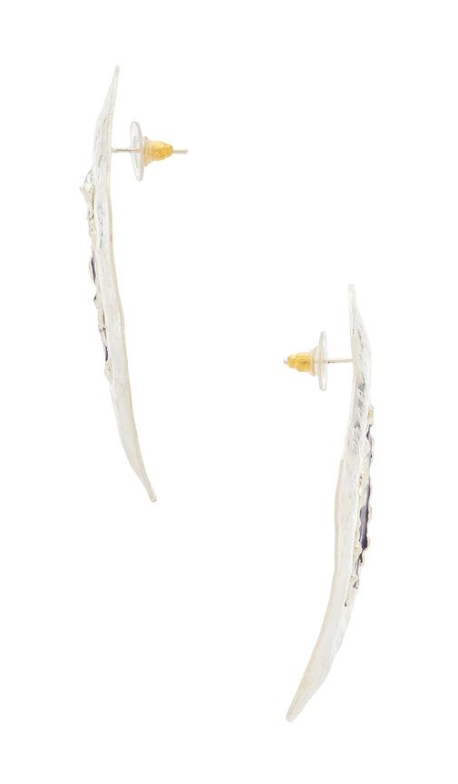 The Ivy Earrings in Metallic - Deme by Gabriella - Modalova