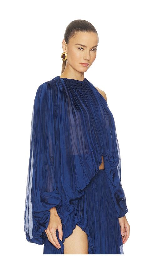 The Indigo Top in Blue. - size M (also in S) - Deme by Gabriella - Modalova