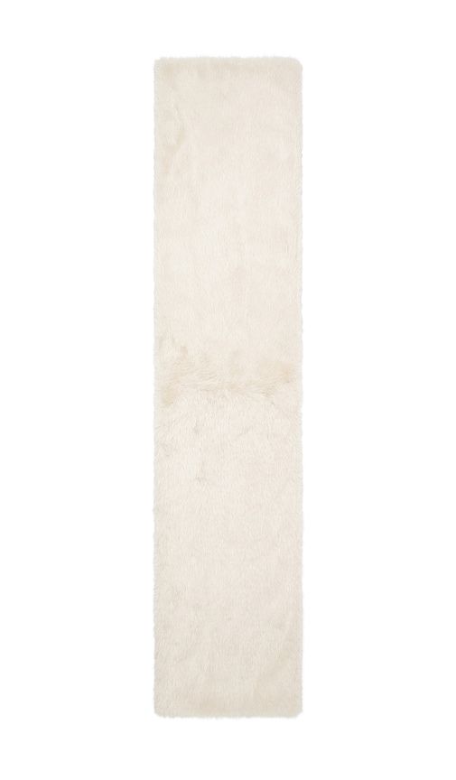 DELFI Yuki Faux Fur Scarf in White - DELFI - Modalova
