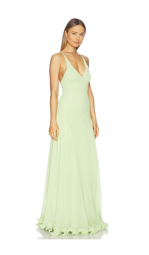 Estelle Dress in Green. - size L (also in M, S, XS) - DELFI - Modalova