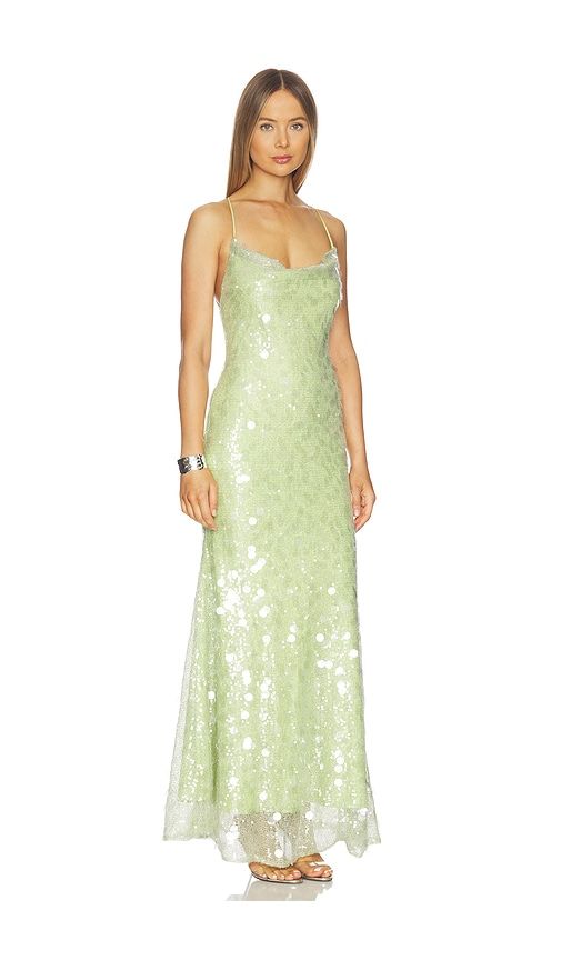 Janna Dress in Green. - size S (also in XS, M, L) - DELFI - Modalova
