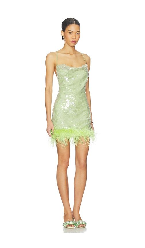 Lila Dress in Green. - size M (also in S) - DELFI - Modalova