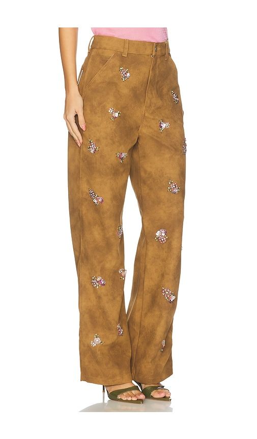 Pant in Brown. - size 38/XS (also in 40/S) - Des Phemmes - Modalova