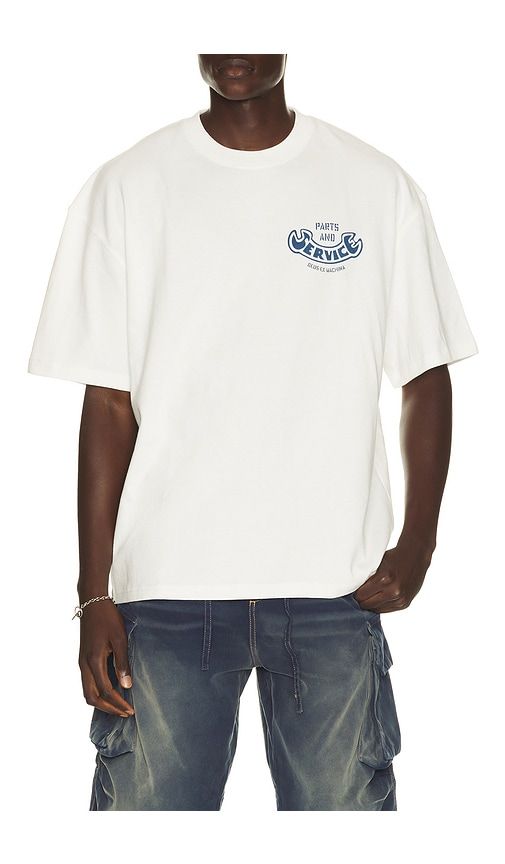 Ruff And Smooth Tee in White. - size L (also in M, S, XL/1X, XXL/2X) - Deus Ex Machina - Modalova