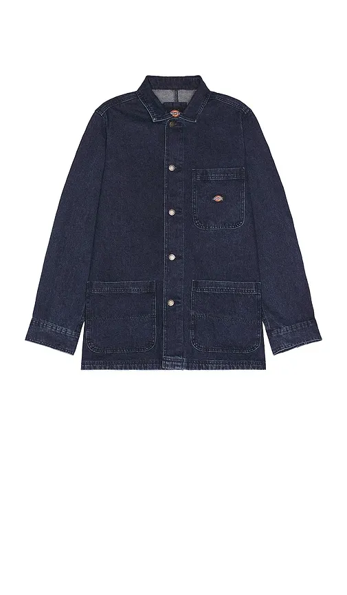 Denim Chore Coat in Denim-Medium. - size L (also in M, S) - Dickies - Modalova