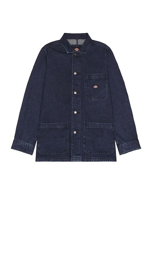 Denim Chore Coat in Denim-Medium. - size L (also in M, S, XL) - Dickies - Modalova