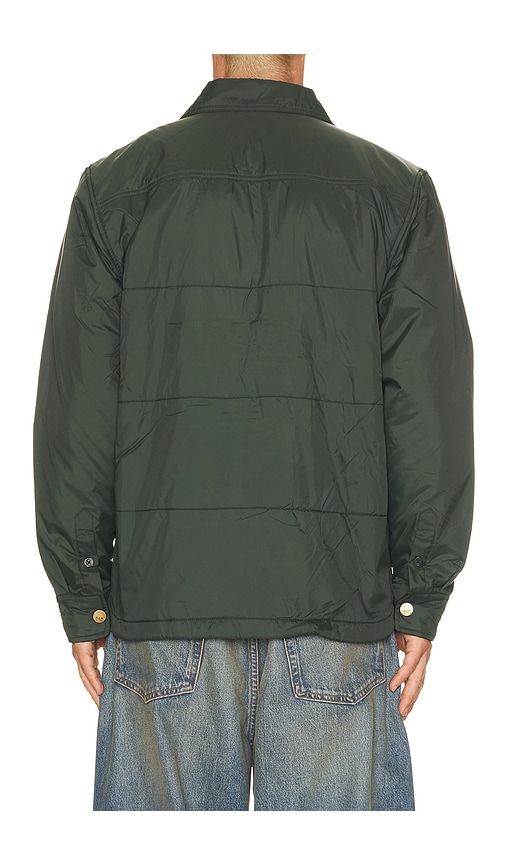 Machinist Nylon Shirt Jacket in Green. - size L (also in M, S, XL/1X) - Dark Seas - Modalova