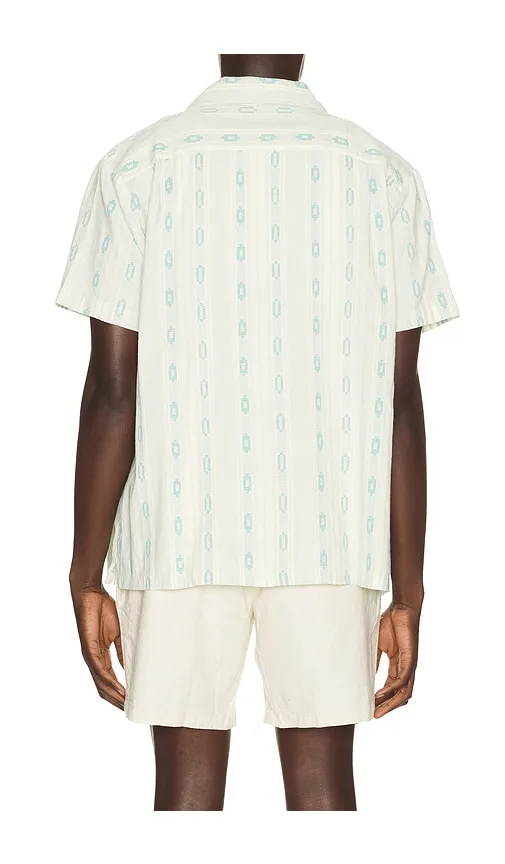 Breezy Shirt in Cream,Baby Blue. - size L (also in M, S) - Dark Seas - Modalova