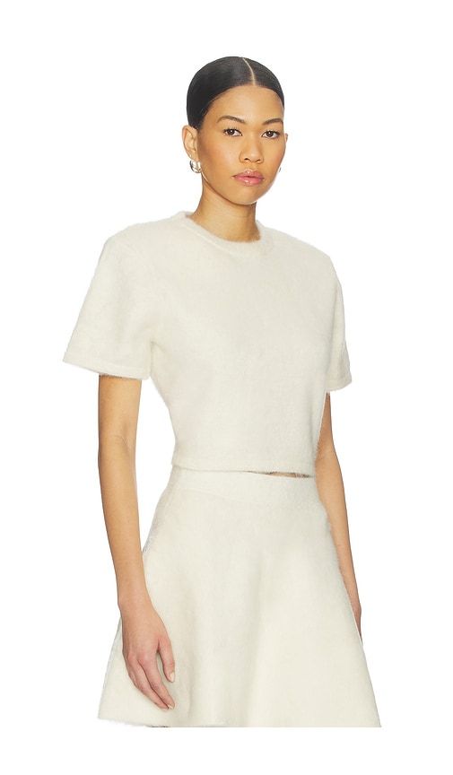 Talia Alpaca Wool Tshirt in . - size L (also in M, S) - Dodiee - Modalova
