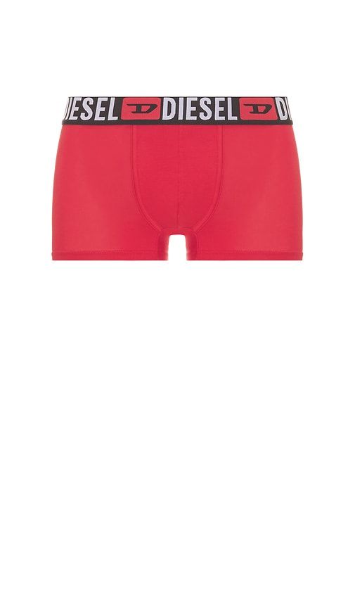 Three-Pack All Over Logo Waist Boxers in Red,Black. - size L (also in M, S, XL/1X, XXL/2X) - Diesel - Modalova