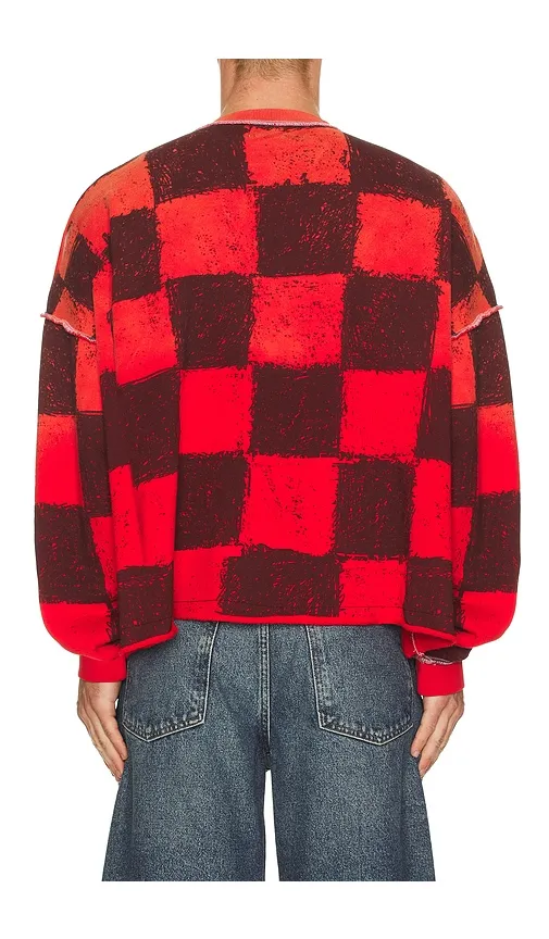 SL&D Crewneck Sweatshirt in Red. - size L (also in M, S) - Diet Starts Monday - Modalova