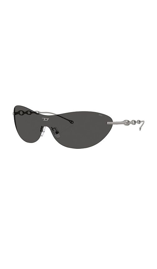 Diesel Shield Sunglasses in Black - Diesel - Modalova